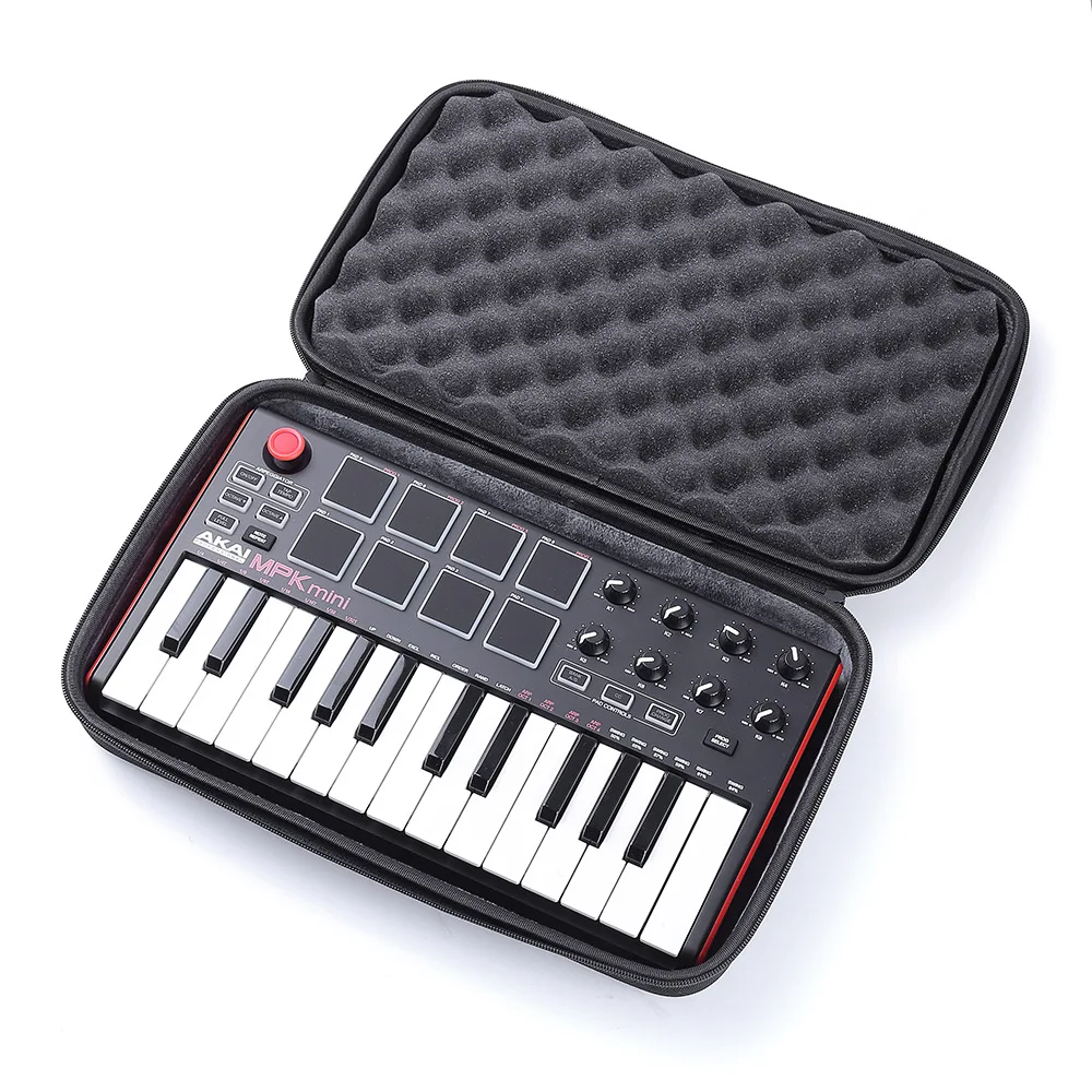 Футляр для Akai Professional MPK мини MKII и MPK мини Play | 25-ключ ультра-Портативный USB миди барабану и клавиатура контроллер