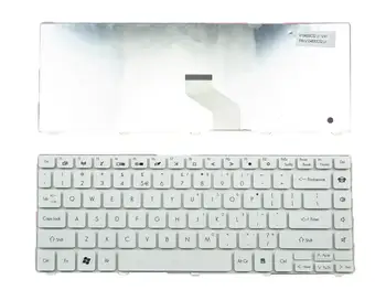 

US Keyboard For GATEWAY NV49C/Packard Bell EasyNote NM85 NM87 WHITE PN:NSK-AM41D 9Z.N1P82.41D