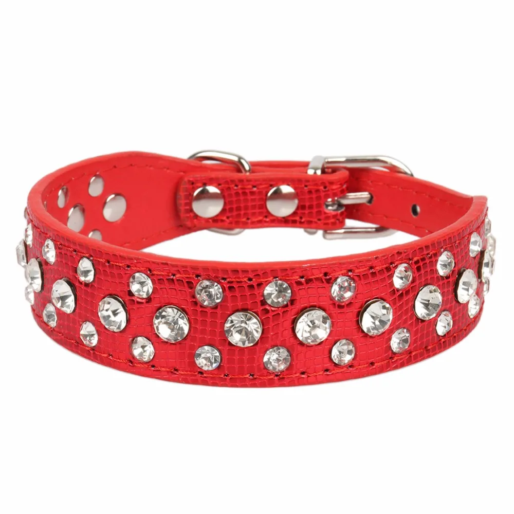 

Small Dogs Collars Cats Rhinestone Personalized Accessories For Pet Collar Necklace Puppy Supplies collier pour chat animaux