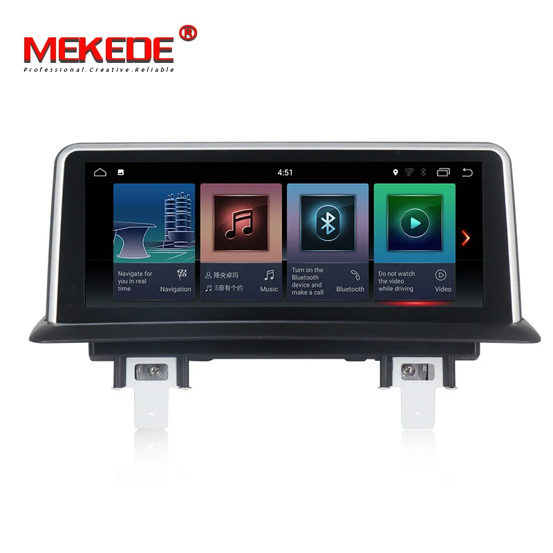 Flash Deal MEKEDE HD ID7 10.25 inch Android 9.0 Car GPS Navigation Radio player for BMW 1 Series 120i E81 E82 E87 E88 2G RAM 32G ROM 1