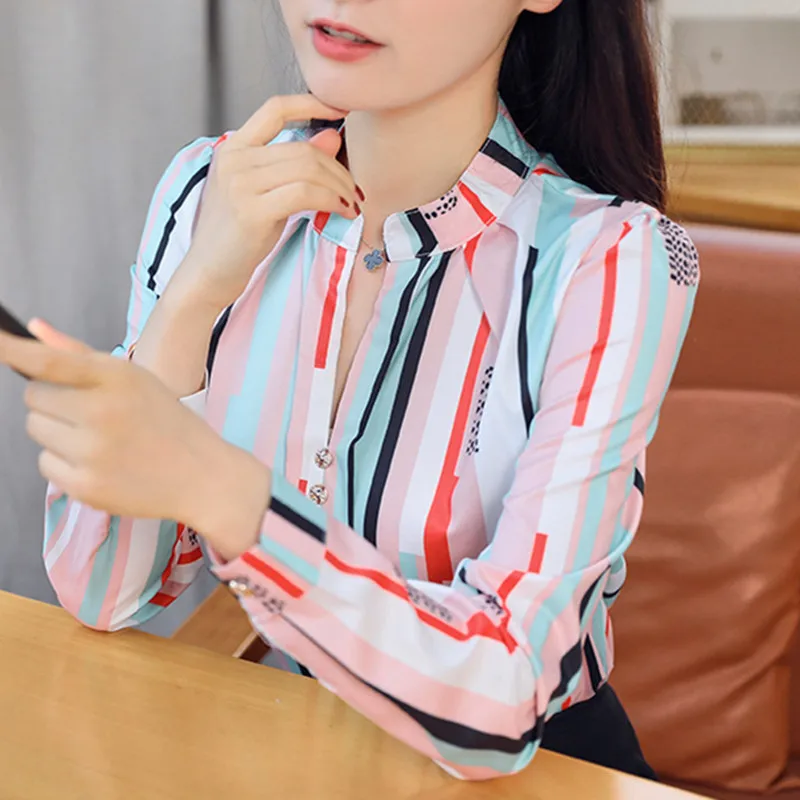 

Women Tops and Blouses Summer Casual Blouse Harajuku Blusas Feminina Tops Sexy O-Neck Pink Shirts Plus Size XL/XXXL
