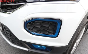 

BJMYCYY Car-styling Color decorative film for front fog lamp of automobile For Volkswagen T-ROC T ROC 2018 Accessories