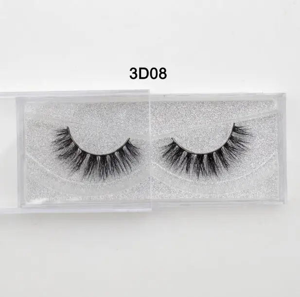 visofree 3D08 Visofree ресницы 3D норковые ресницы длительные норковые ресницы естественное драматическое объемное наращивание ресниц Накладные ресницы A21 - Цвет: visofree 3D08