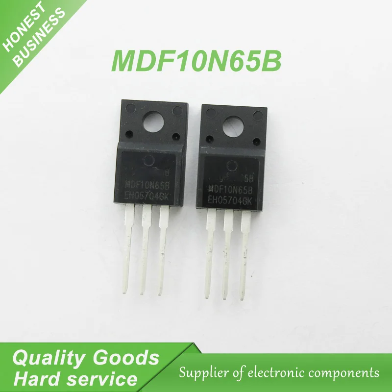 

Free shipping 10pcs/lot MDF10N65B TO-220F new original