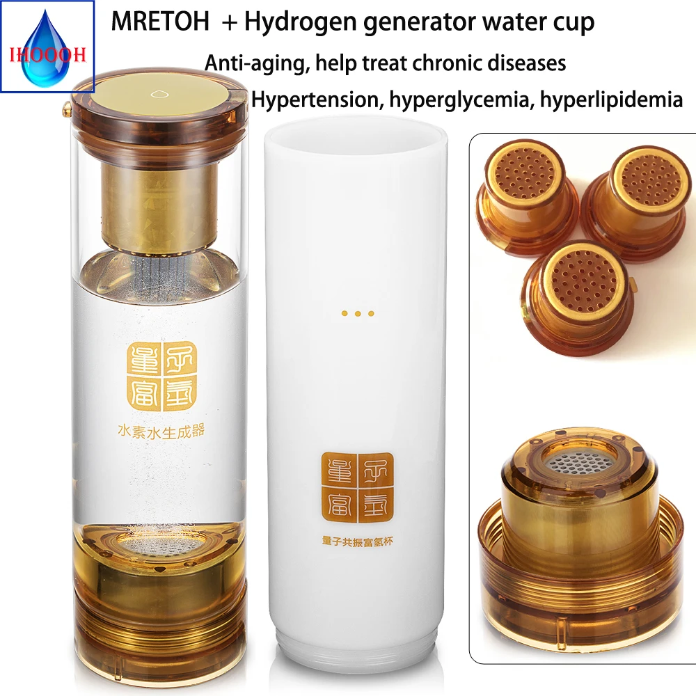 

Hydrogen Rich generator and MRETOH Electrolysis H2 Molecular Resonance water Postpone aging detoxify and nourishing the face