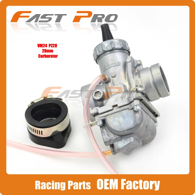 

Mikuni High Performance VM24 PZ28 28mm Carburetor Carb For 160cc 200cc 250cc Motocross Motorcycle Dirt Bike