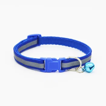 

12Pcs Dog Collar Rabbit Pattern Puppy Dog Cat Neck Chain Reflective Strap Buckle Nylon Fabric Stripe Collar Animals