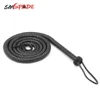 200cm Long Faux Leather handmade Bullwhip Heavy Duty Riding Whip Black adult sex product flirting sex toys ► Photo 1/5