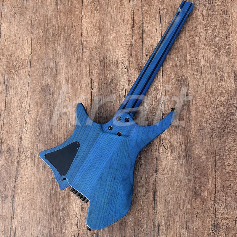 Krait безголовая гитара 6 струн strandberg безголовая электрогитара болотная пепельная гитара Пламя клен Шея Dadario струна