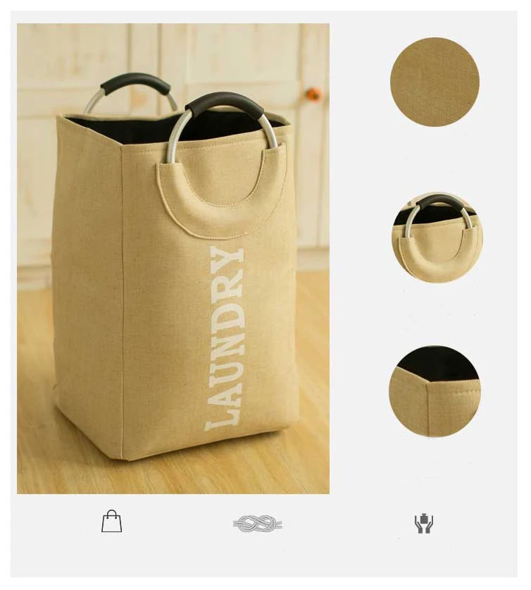 2colour Foldable laundry basket Kid toy Buckets Clothes Organizer Hamper Storage shoe Organizer Bag Laundry bins kitchen organizer (4)