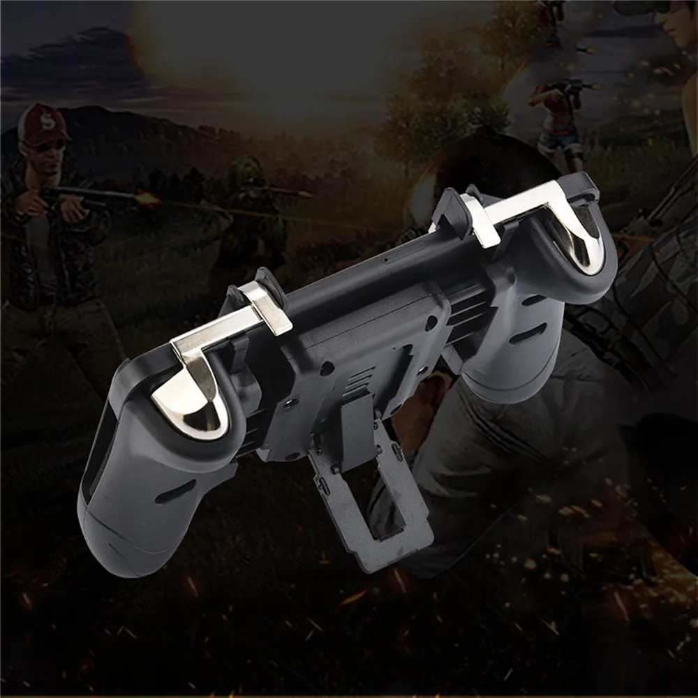 Gamepad Trigger L1R1 Mobile Phone Shot Metal Button Aim for iphone Android For PUBG Game pad Contro