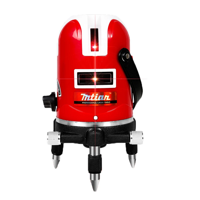 Mtian 5 lines laser level dot Tilt Function 360 rotary Self leveling model cheap low factory price Mtian 5 lines laser level dot Tilt Function 360 rotary Self leveling model cheap low factory price