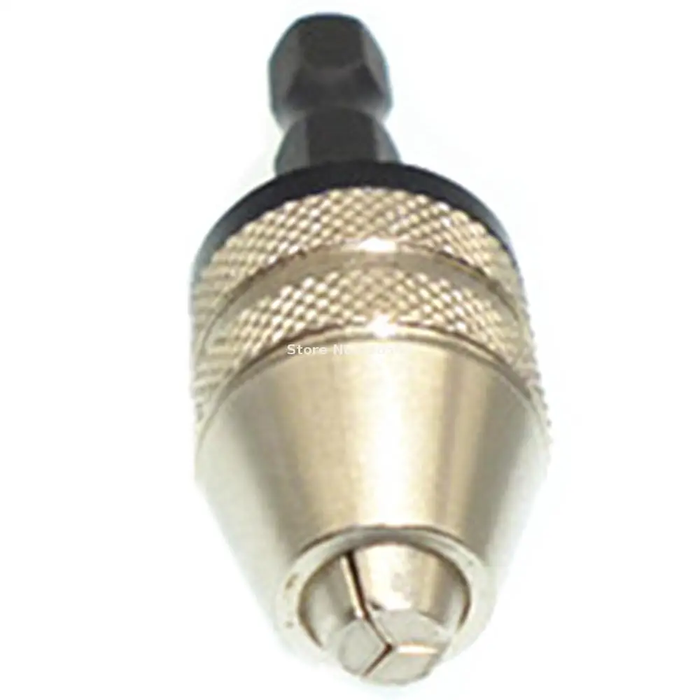 1//4 Mini Hexagonal Drill Adapter Converter Universal Multi Chuck With Rod B/_ftSN