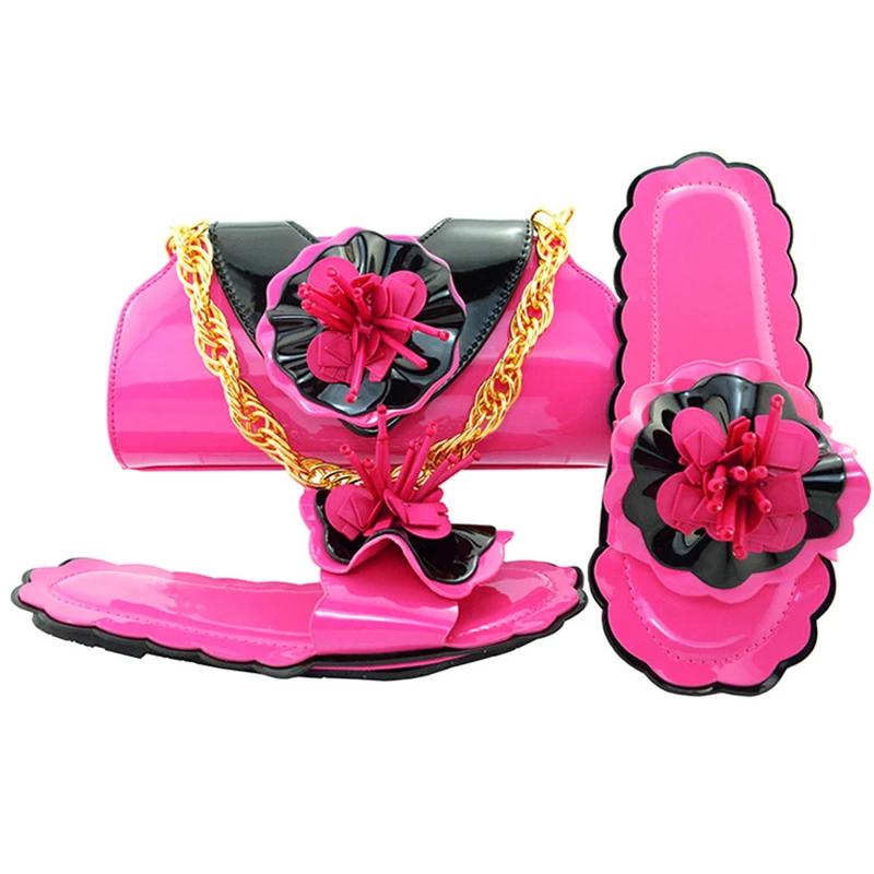 Pumpen fuchsia Schuhe teal Ankunft Taschen rot Party Tasche purpurrot Und Nigerian Blau wein Zu königliches Neue Set Frauen Schwarzes Verkauf gold Hochzeit Entsprechen Sets qUwEaE6