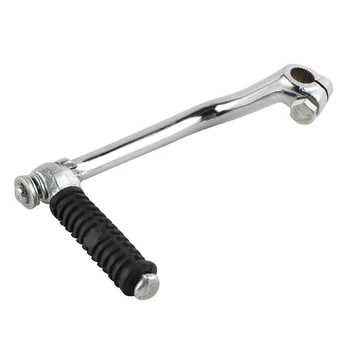 

Motorcycle New Chromed Kick Start Kicker Lever Pedal For Honda Z50 CT70 CT90 CS90 All years
