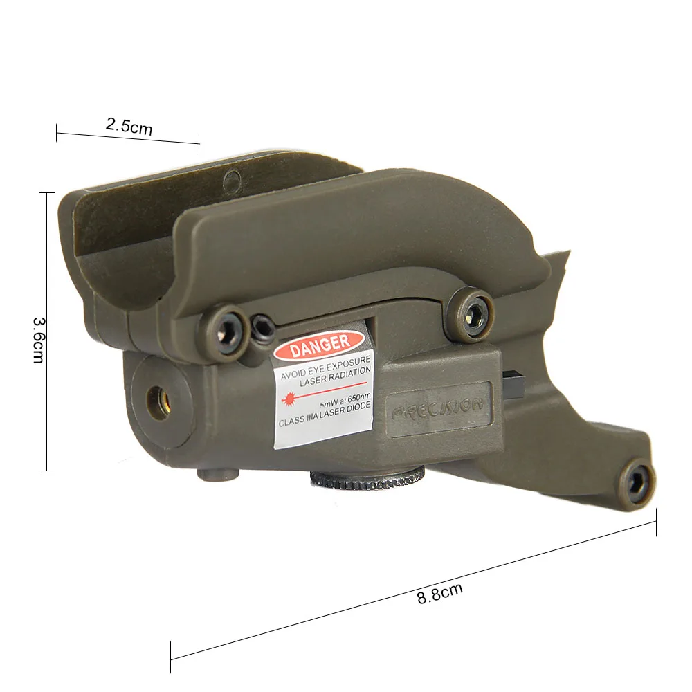 Laser Sight M92 Red Laser Sight Device With Lateral Grooves For Beretta Model 92 96 M9 Hunting