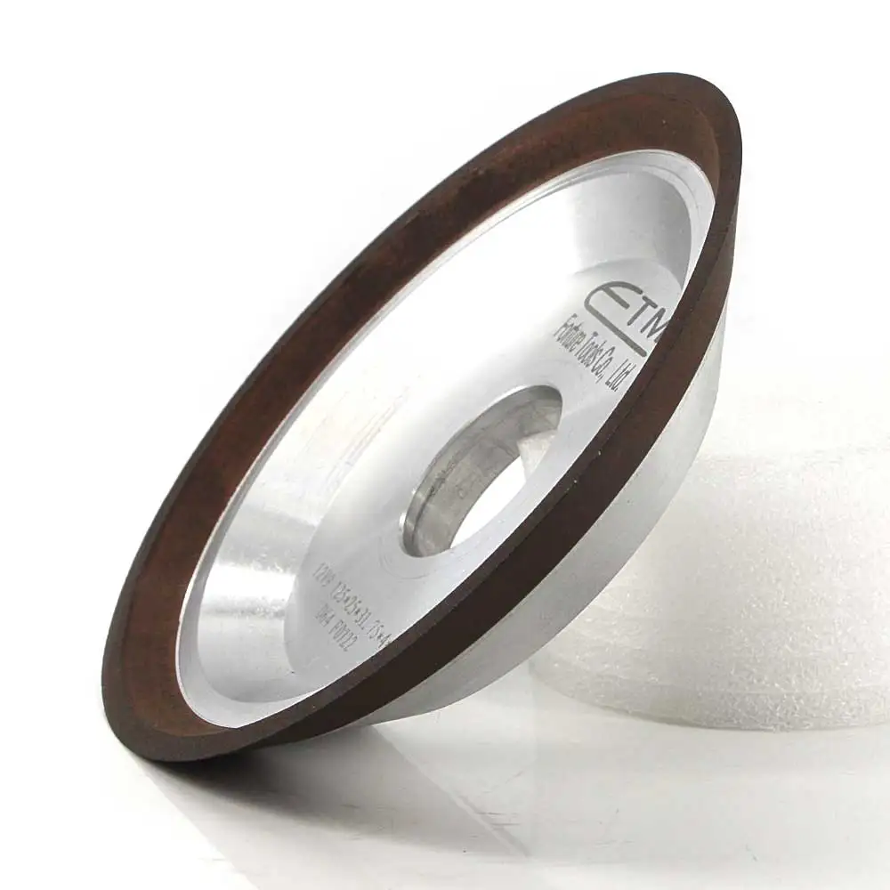 12V9 resin bond diamond grinding wheel for tungsten carbide hard alloy processing forturetools abrasive tool R014 12V9 resin bond diamond grinding wheel for tungsten carbide hard alloy processing forturetools abrasive tool R014