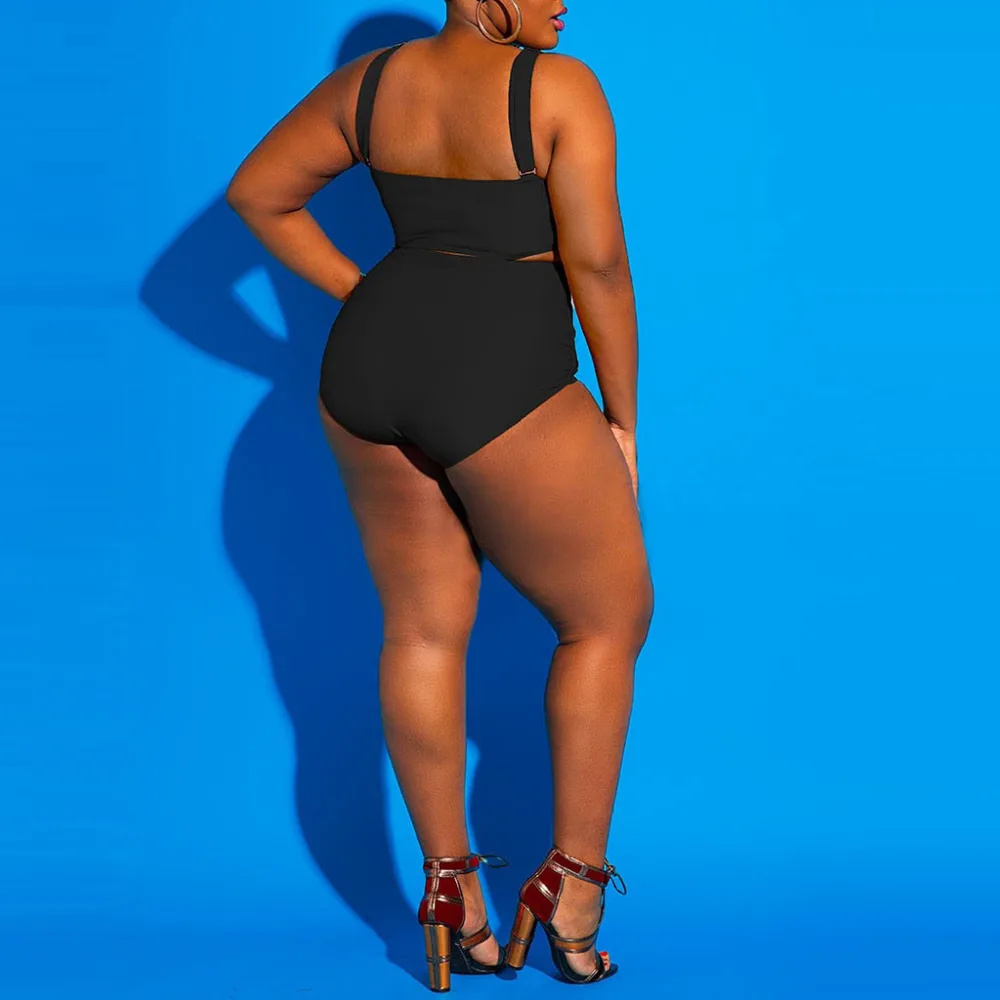 2019 summer bikinis set plus-size women swimsuit push up sports Brazilian swimming suit breathable bikinis e fatos de banho 40J8 (10)
