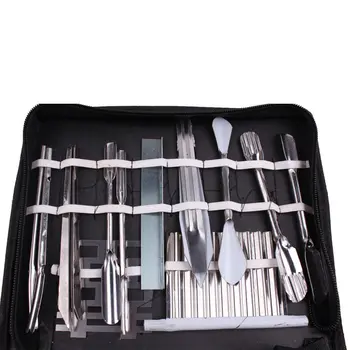 

Newly 46 Pcs/Set Vegetable Fruit Carving Tool Stainless Steel Watermelon Cutting Slicing DIY Assorted Cold Dishes Tools VA88