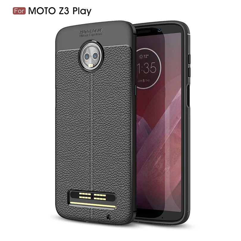 For Motorola MOTO Z3 Play Case Phone Back Protective Smartphone Soft