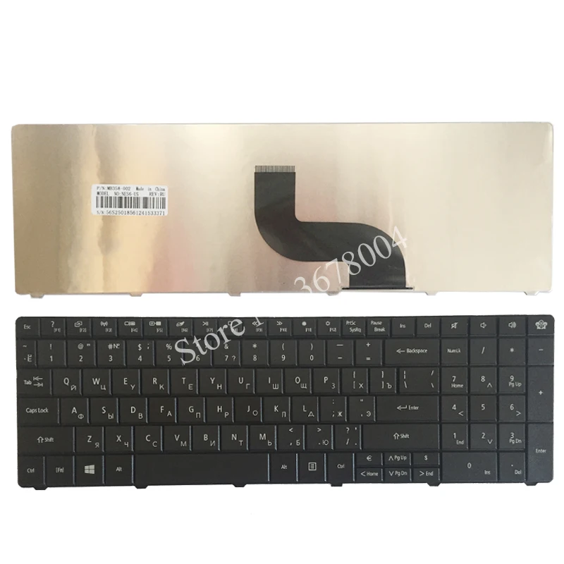 NEW Russian keyboard for Gateway NE56 NE56R NE51B P5WS6 NE71B NV59A ...
