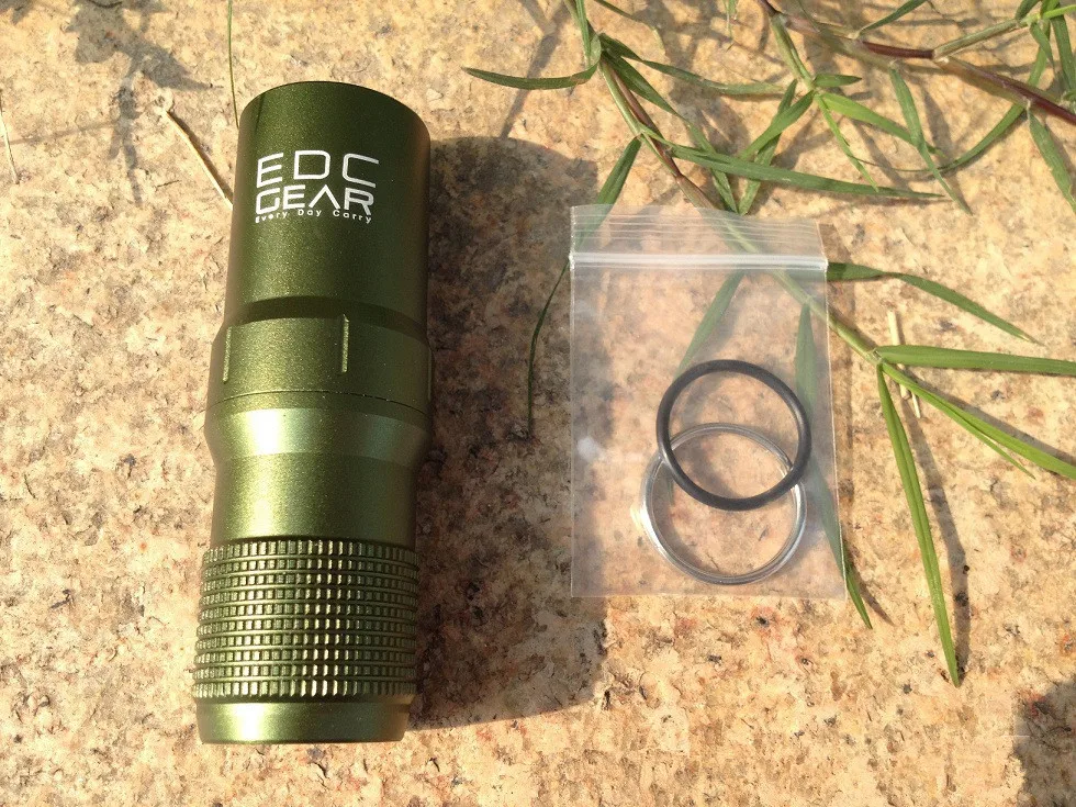 EDC gear CNC технология прочности алюминиевая водонепроницаемая герметичная