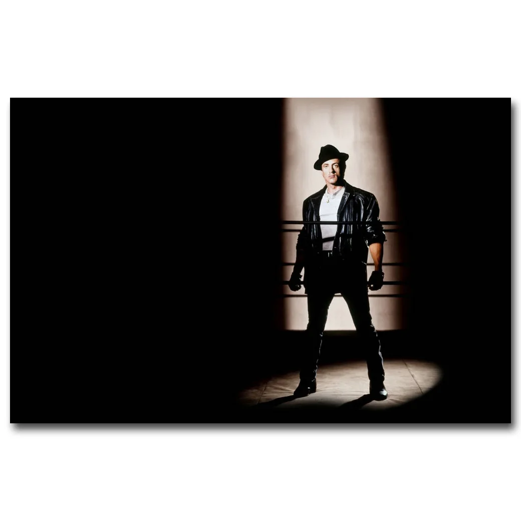 

Rocky Balboa Boxing Art Silk Poster Print 13x20 inch Motivational Movie Sylvester Stallone Picture for Room Wall Decor 012