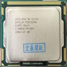 Процессор Intel Pentium G6950(3 Мб кэш, 2,80 ГГц) LGA1156 настольный процессор работает правильно