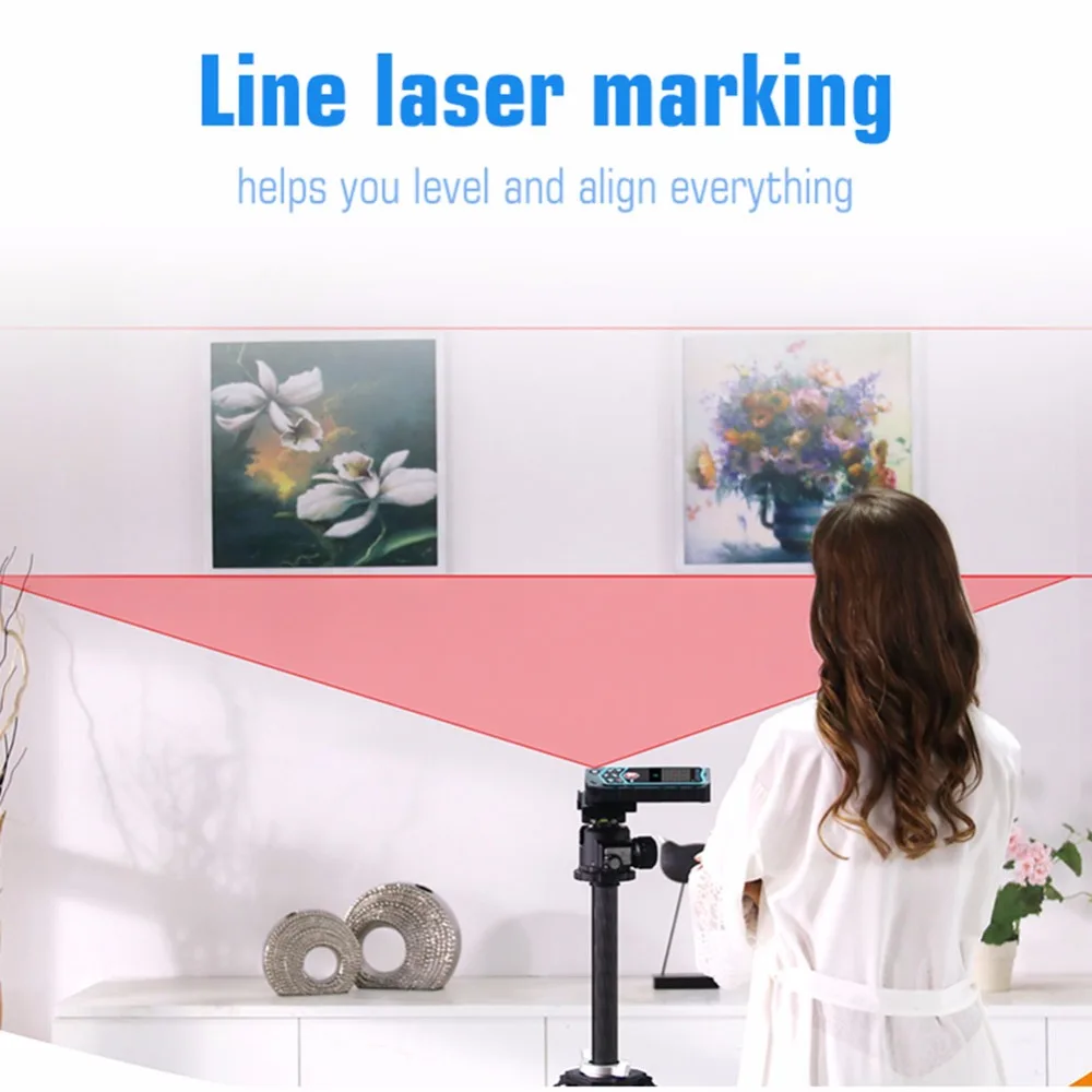 Mileseey R2/R2B Laser Rangefinder Laser Range Finder Tape Measure Roulette with Wheel Laser line lev Mileseey R2/R2B Laser Rangefinder Laser Range Finder Tape Measure Roulette with Wheel Laser line lev
