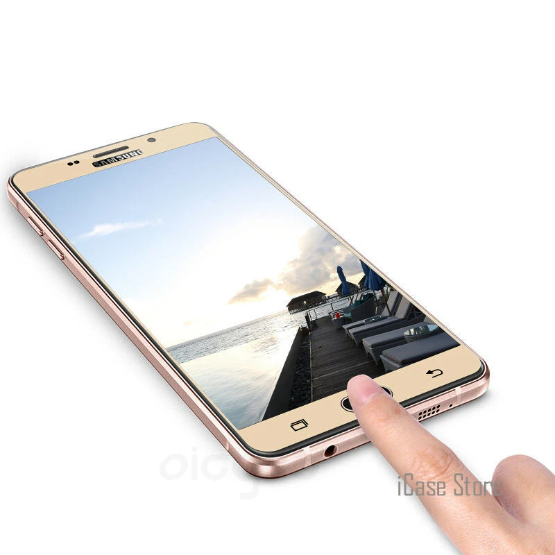 For Samsung Galaxy S7 J2 J5 J7 Prime Full Cover Tempered