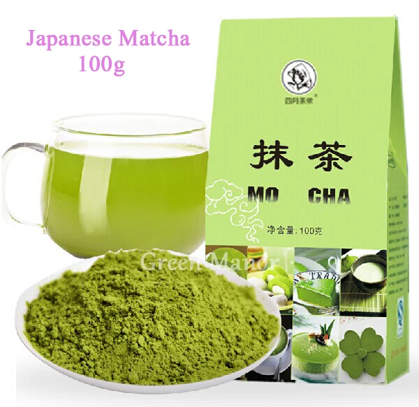 High quality Matcha Powder Green Tea 100 Japanese Matcha tea organic tea 100g on