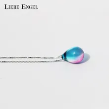 LIEBE ENGEL Choker Della Collana di Modo Spiaggia Oceano Mare Collana Lacrime Mermaid Sabbia Ciondolo Collana di Gioielli Colorati Per Le Donne