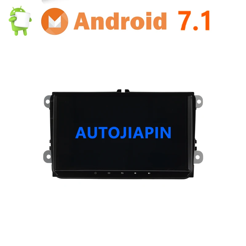 Clearance 9" Android 7.1 2gb ram Car Multimedia player GPS Navi for VW SKODA GOLF 5 Golf 6 POLO PASSAT B5 B6 JETTA TIGUAN seat ibiza 1