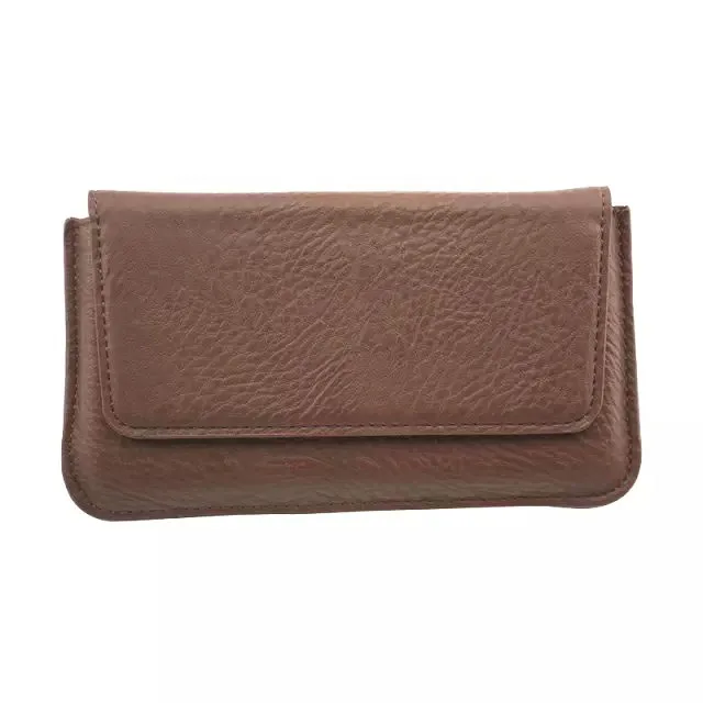 Horizontal Man Belt Clip Leather Mobile Phone Cases Card