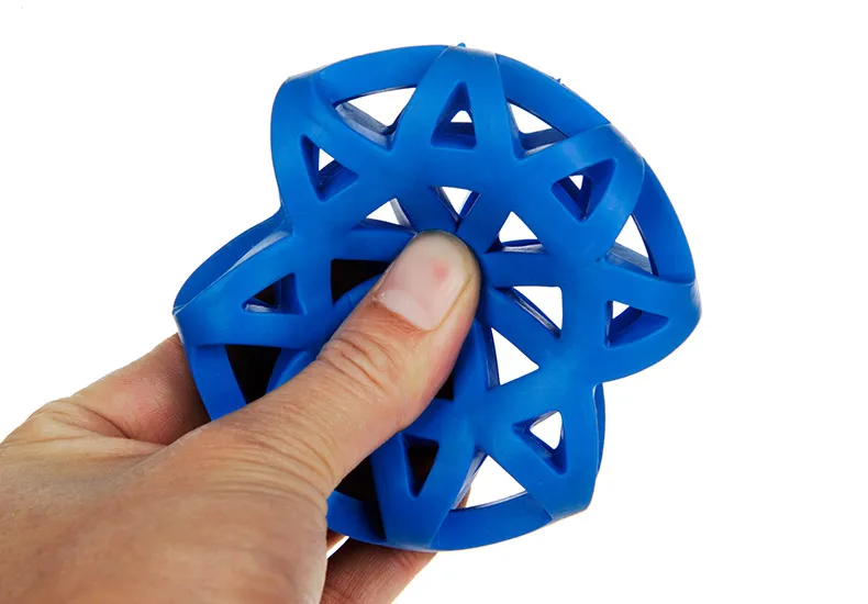 8CM Pet Dog Toy Food Ball Toy Natural TPR Rubber Interactive Dog Chew Toys Treats Leakage Ball Bite-Resistant Teeth Clean Ball (2)