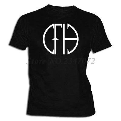 Camiseta CFH XXL- XL- L- M- S-Размер Pantera Cowboys из Hell Футболка мужская летняя хлопковая футболка