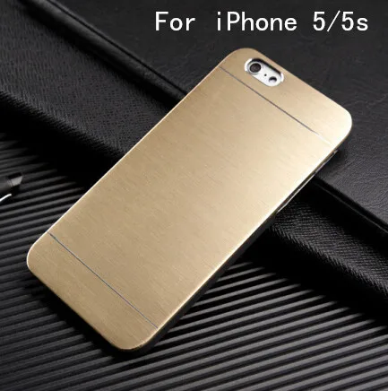 

5S Aluminum Case Deluxe Gold Metal Cover for iphone 5 5s 5G SE Hard Aluminum Back Phone Case For I5