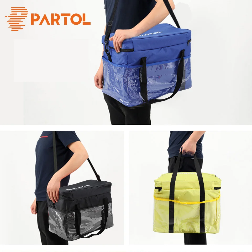 

Partol 30L 40L Large Food Storage Outdoor Portable Incubator Thermal Waterproof Warm/Cooler Food Take-out Delivery Bag Picnic