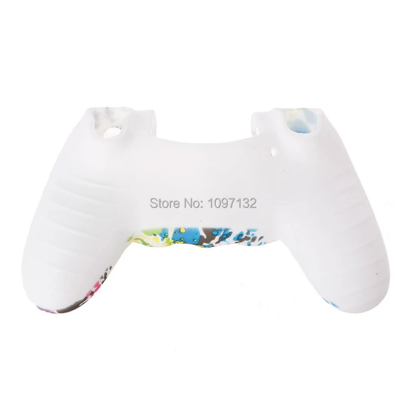 Камуфляжный силиконовый защитный чехол для Sony Playstation PS4 Play Station PS 4 Dualshock игровой