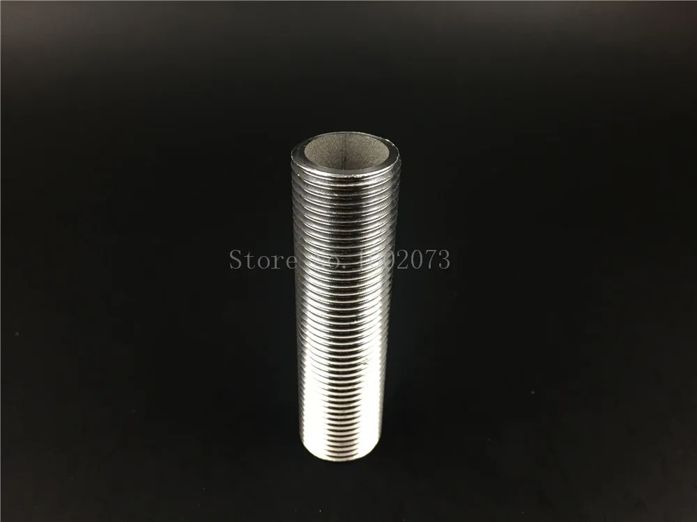 Homebrew Beer Hardware Stainless Steel 304 12NPS Full Thread Nipple 50mm75mm Length Pipe Fitting  (9)