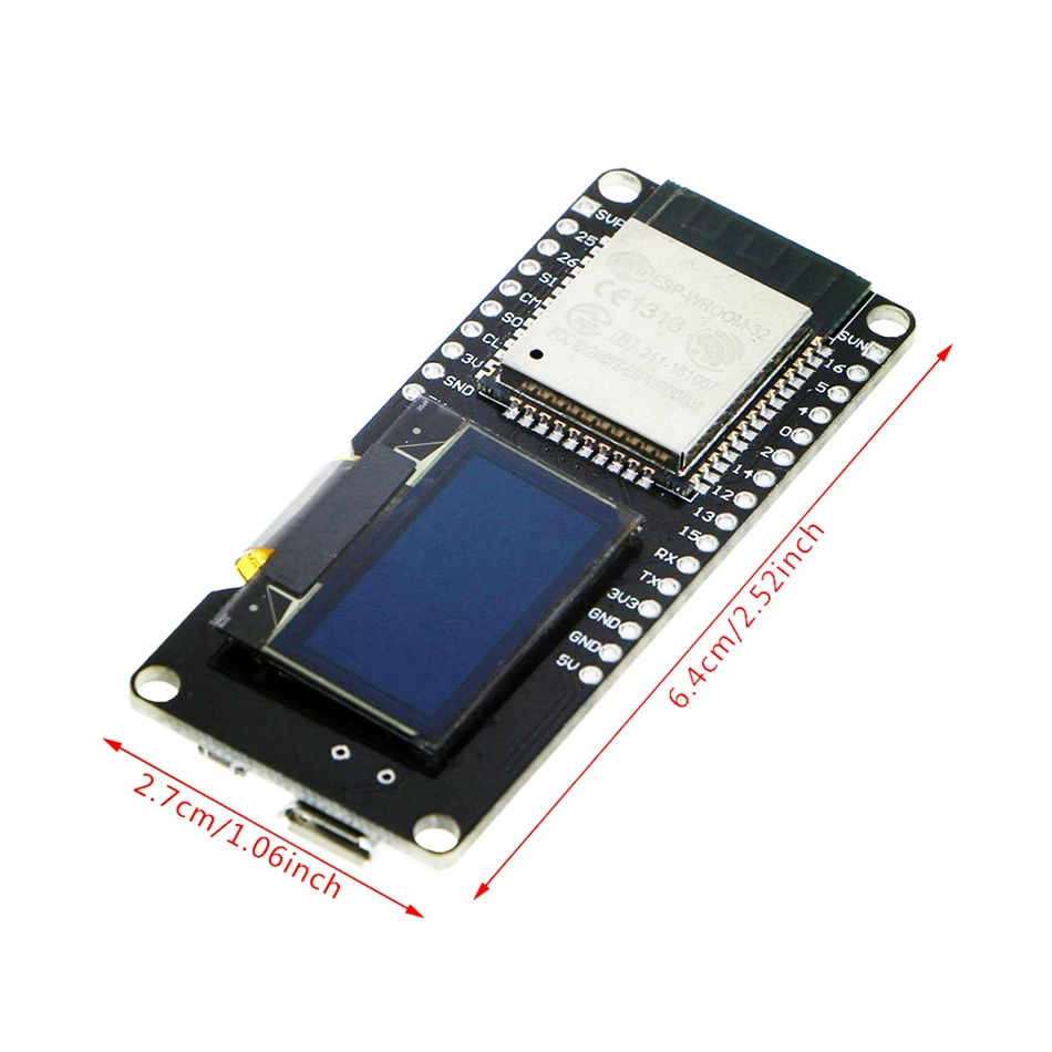 ESP32 OLED Wemos WiFi модуль Bluetooth двойной ESP-32 ESP-32S ESP8266 OLED для Arduino