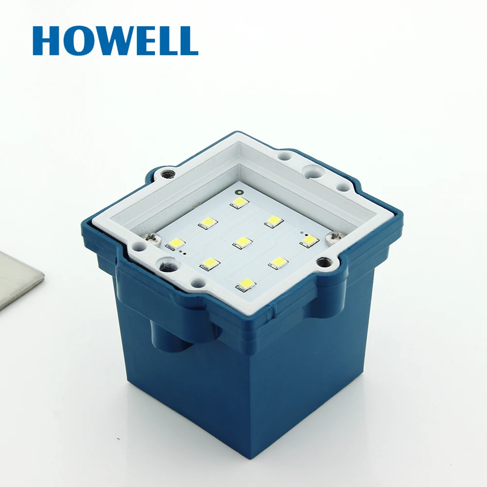 G03202 Howell 7x7 см 1 Вт IP54 St 304 светодиодный настенный светильник наружный