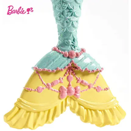 Оригинальная брендовая кукла Русалочка Барби, радужные огни, игрушки для девочек, подарок на день рождения, Boneca, куклы для маленьких принцесс