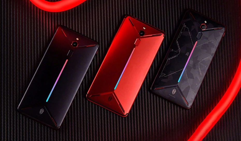 Мобильный телефон zte nubia Red Magic Mars, 6,0 дюймов, 6 ГБ ОЗУ, 64 Гб ПЗУ, Восьмиядерный процессор Snapdragon 845, фронтальная камера 16,0 Мп, задняя камера 8 Мп, игровой телефон