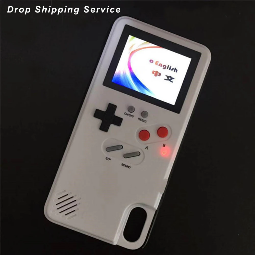 

Full color disply Xs Max Xr Game cases for iphone Xs Max Xr X 6 6s 7 8 plus X Classic Retro Game cover for iphone 6 6s 7 8 Coque