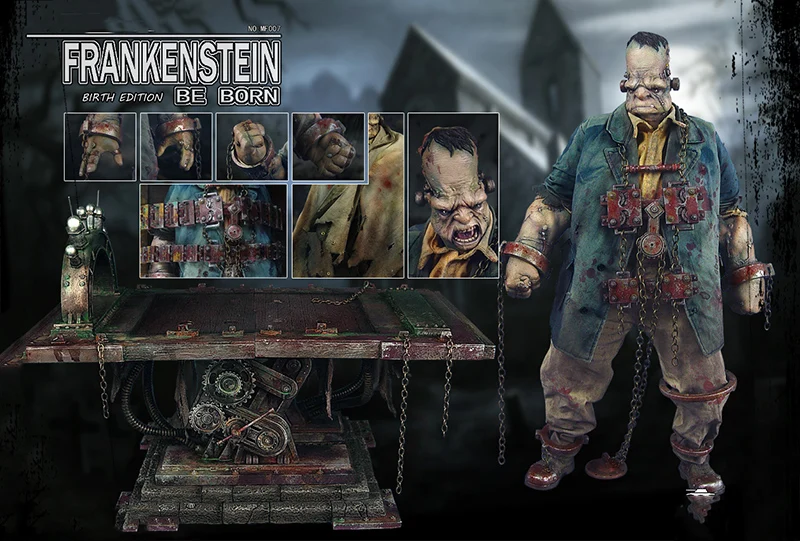 Top X MF006/XF007 1/6 Scale Ful Set Lost Tapes File Frankenstein Hidden Edition/BIRTH EDITION Action Figure Set Model for Fans Gifts 36 Top X MF006/XF007 1/6 Scale Ful Set Lost Tapes File Frankenstein Hidden Edition/BIRTH EDITION Action Figure Set Model for Fans Gifts 36