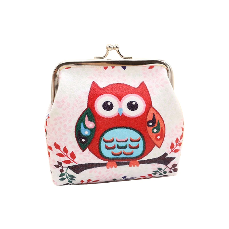

Leather Small Wallet Ladies Wallets Digital Printing Coin Purse female money tray case for cards