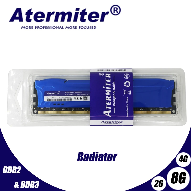 

New 8GB DDR3 PC3 1866Mhz 1333MHz Desktop PC DIMM Memory RAM 240 pins For AMD intel 4g 2g 1600Mhz radiator 1866 8G 4GB 2GB
