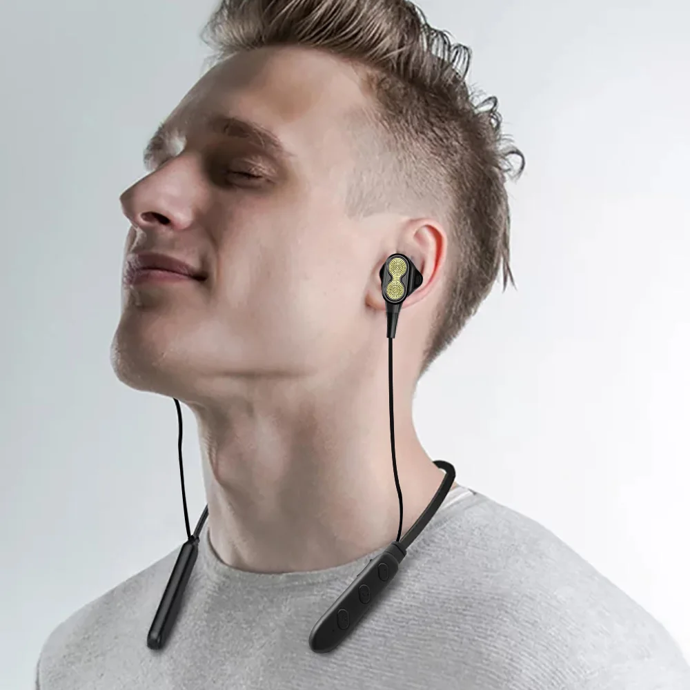 Беспроводные наушники B800 Bluetooth спортивные музыкальные стерео бас беспроводные с