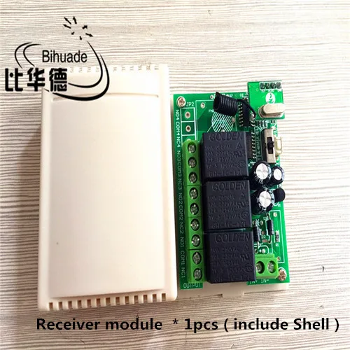 

315mhz Universal Wireless Remote Control Switch 12v 3ch Relay Receiver Module And Rf Transmitter 315 Mhz Remote Controls